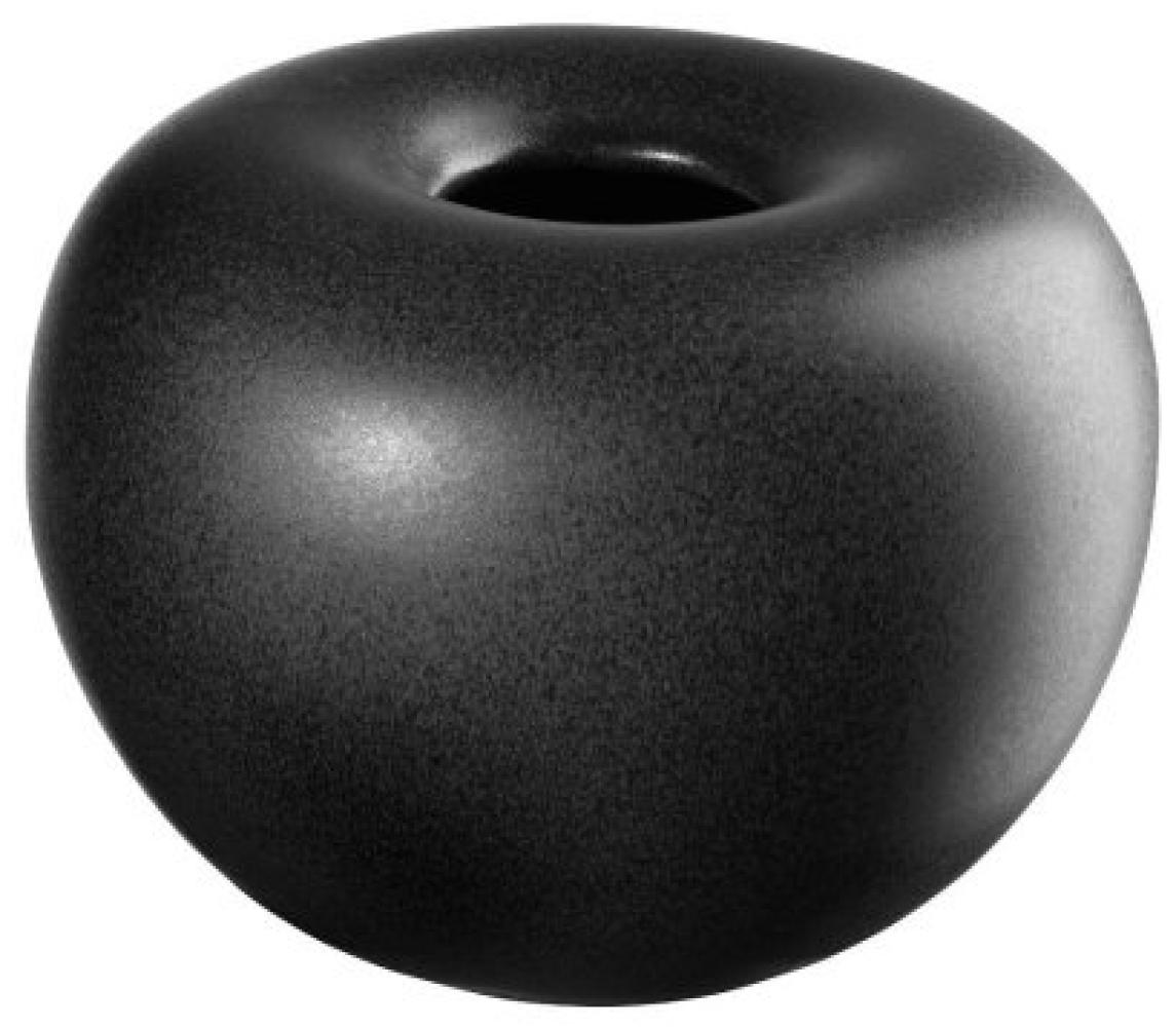 Asa Vase Stone Black Iron Schwarz (12cm) 60001174 Bild 1