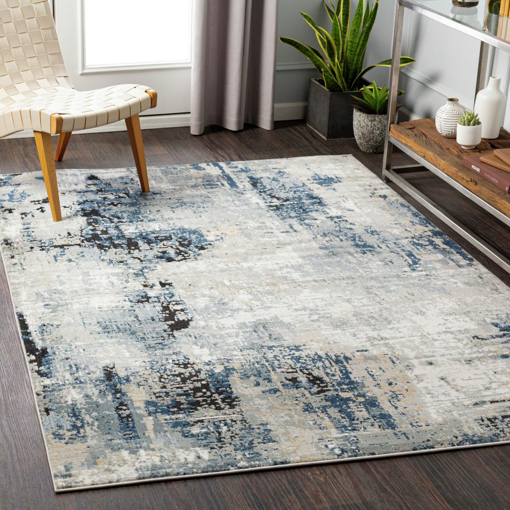 Surya BERNARDETTE Teppich Blau 160 cm 220 cm 160x220cm Bild 1