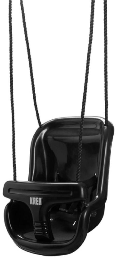 KREA Swing w/High Back In Plastic Black Bild 1