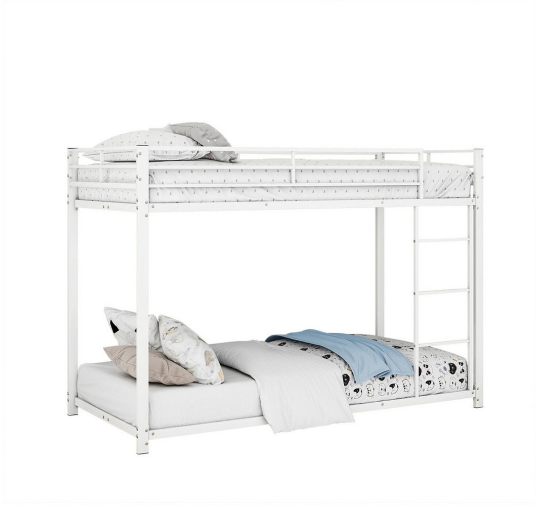 REDOM Etagenbett Bett Funktionsbett Kinderbetten Eisenbetten (Eisenetagenbetten in klassischer Form 90x200 cm), ohne Matratze Bild 1