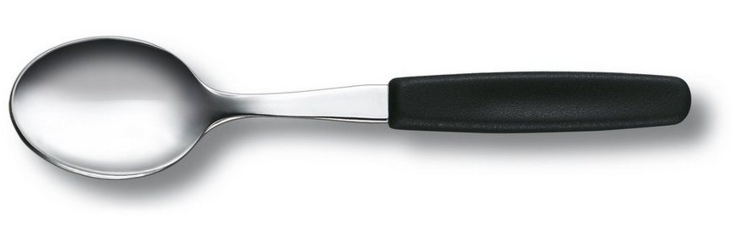 Victorinox | Kaffeelöffel | elegantes schwarzes Design | ideal für den perfekten Kaffeegenuss | spülmaschinenfest | hochwertige Verarbeitung | unverzichtbar für den stilvollen Tisch Bild 1