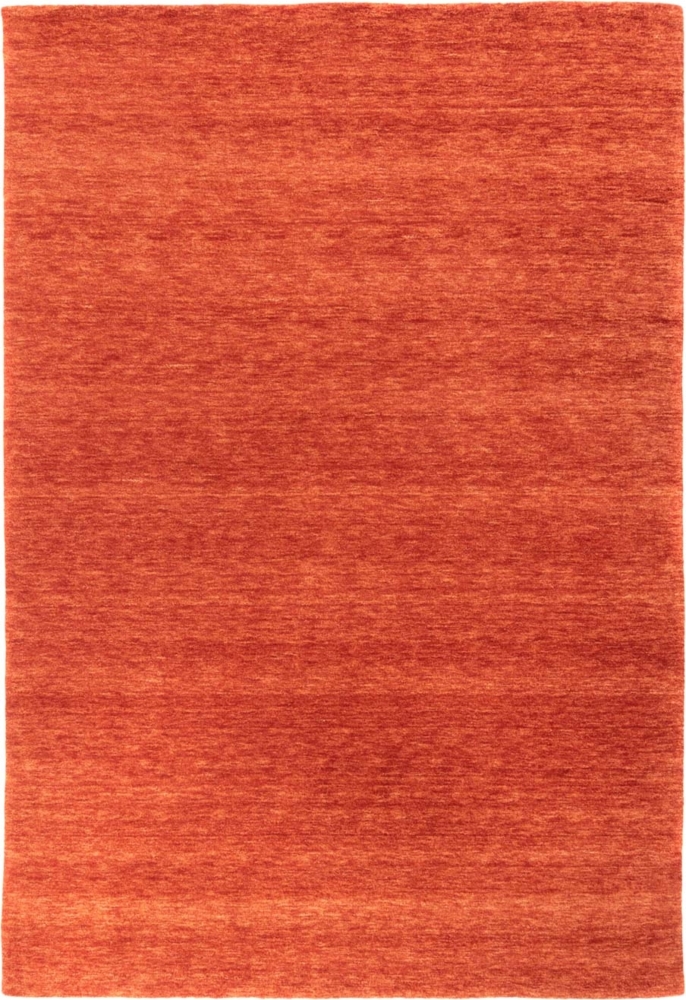 Morgenland Gabbeh Teppich - Softy - Uni - rechteckig - 250x200 - Dunkelcamel Bild 1