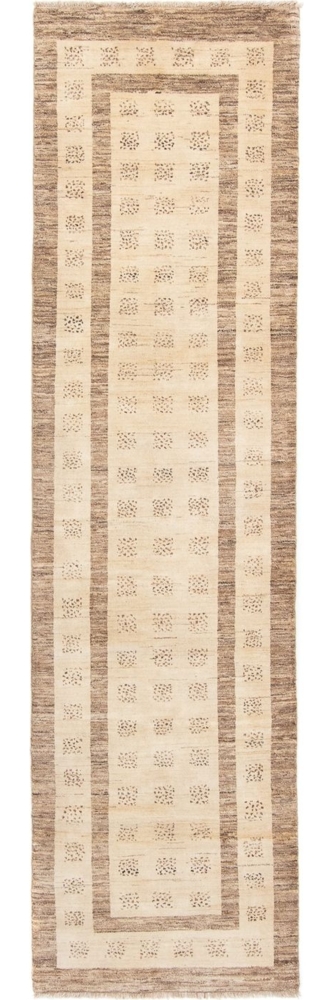 Morgenland Läufer Gabbeh - Loribaft Perser - 295 x 79 cm - beige Bild 1