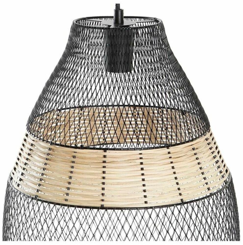 Deckenlampe DKD Home Decor Schwarz Metall Braun 50 W 32 x 32 x 43 cm Bild 1