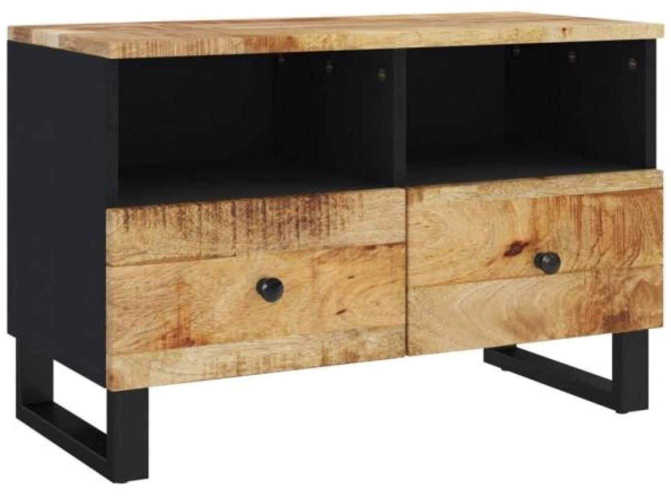 vidaXL TV-Schrank 70x33x46 cm Massivholz Mango 345223 Bild 1