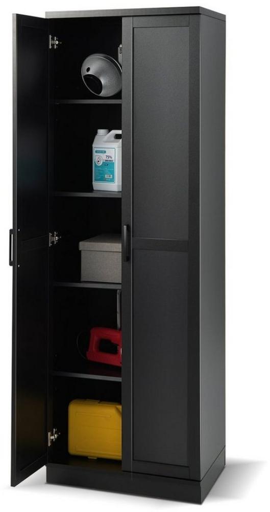 COSTWAY Küchenbuffet Küchenschrank hoch, mit Türen & Regalen, 59x43,5x178cm Bild 1