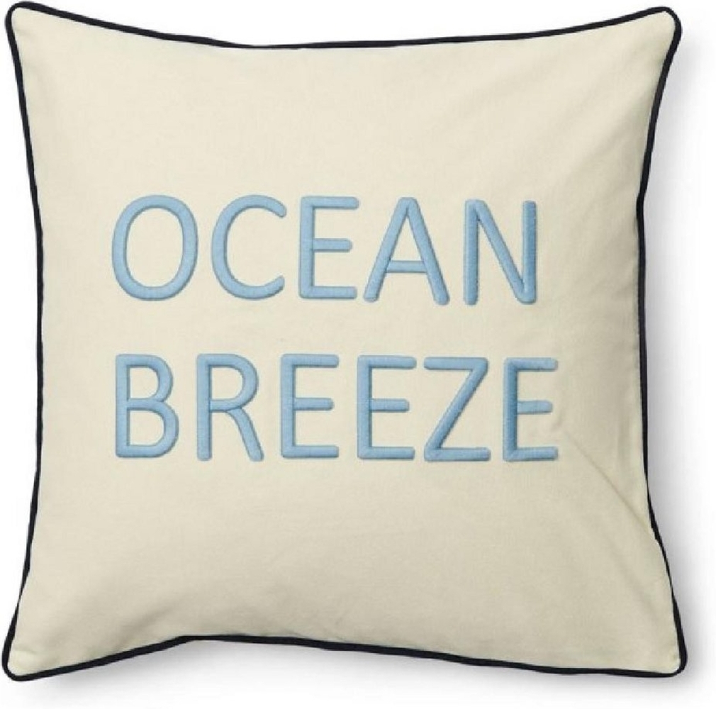 Rivièra Maison Kissenhülle Kissenhülle Ocean Breeze Pillow Cover (50x50 cm) Bild 1