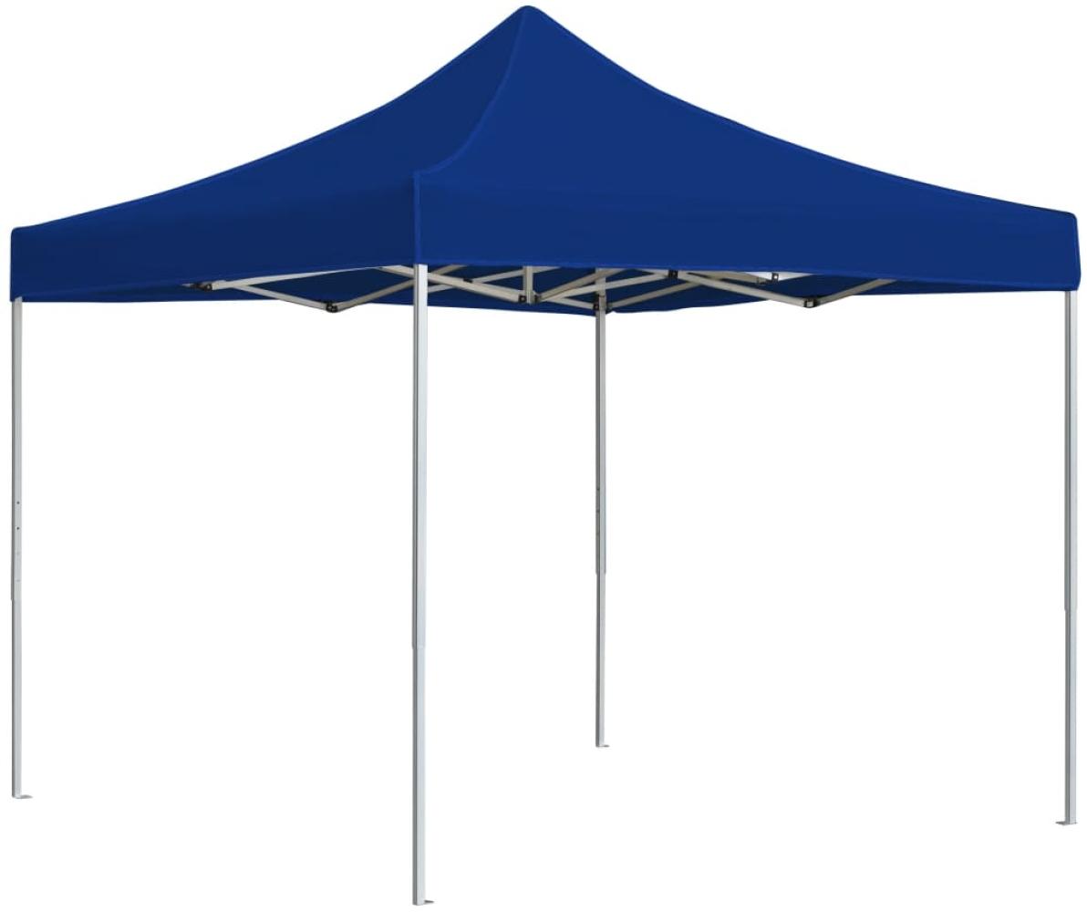 vidaXL Profi-Partyzelt Faltbar Aluminium 3x3 m Blau 45482 Bild 1