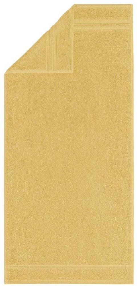 Manhattan Gold Waschlappen 16x21cmgelb 600g/m² 100% Baumwolle Bild 1