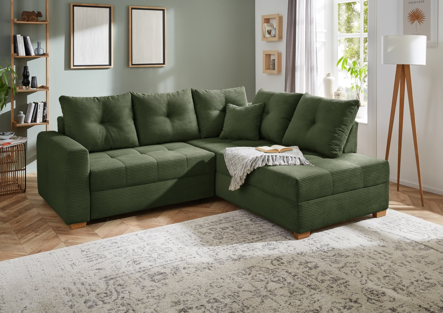 Job 'Heidelberg KPL' Wohnlandschaft, Cord grün Bild 1