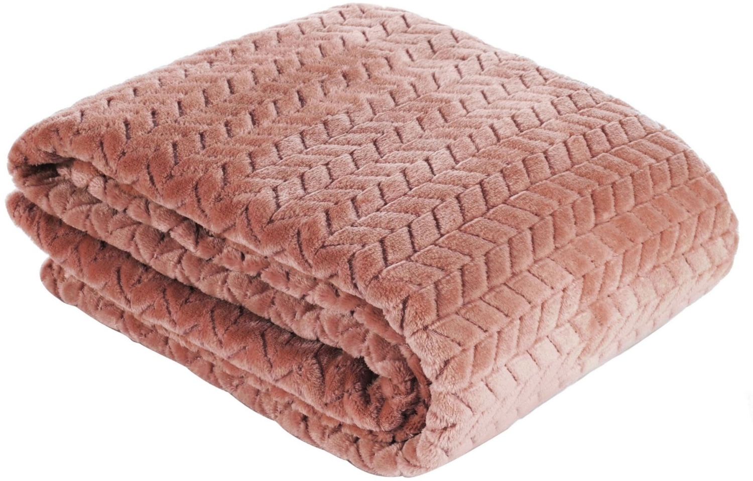 Wohndecke Kuscheldecke Decke MICROFASER Sofadecke Tagesdecke CINDY 170X210 cm rosa Bild 1