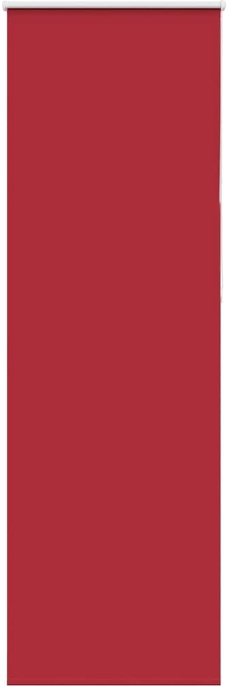 vidaXL Verdunkelungsrollo Rot 85x210 cm Stoffbreite 80,7 cm Polyester 4011827 Bild 1