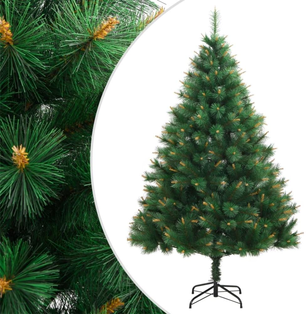 vidaXL Künstlicher Weihnachtsbaum Klappbar mit Ständer 180 cm 356752 Bild 1