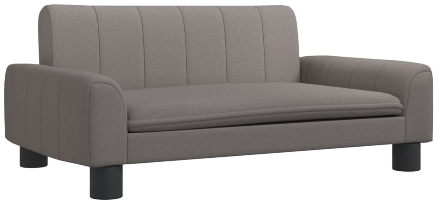 vidaXL Kindersofa Taupe 70x45x30 cm Stoff 3196272 Bild 1