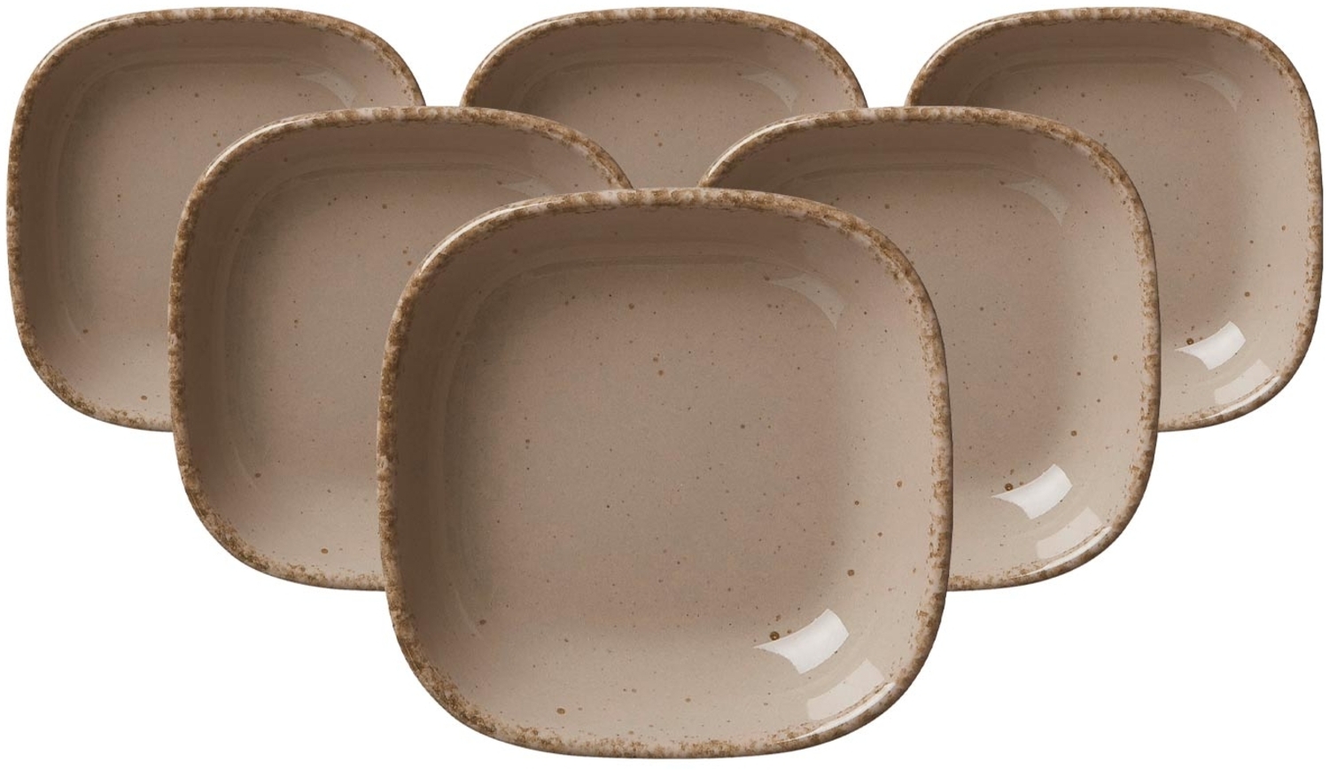 Ritzenhoff & Breker Casa Dipschale ø 10 cm 6er Set grau Bild 1