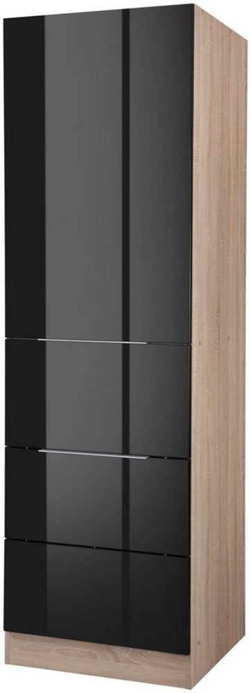 KOCHSTATION Seitenschrank KS-Brindisi 60 cm breit, 200 cm hoch, viel Stauraum Bild 1