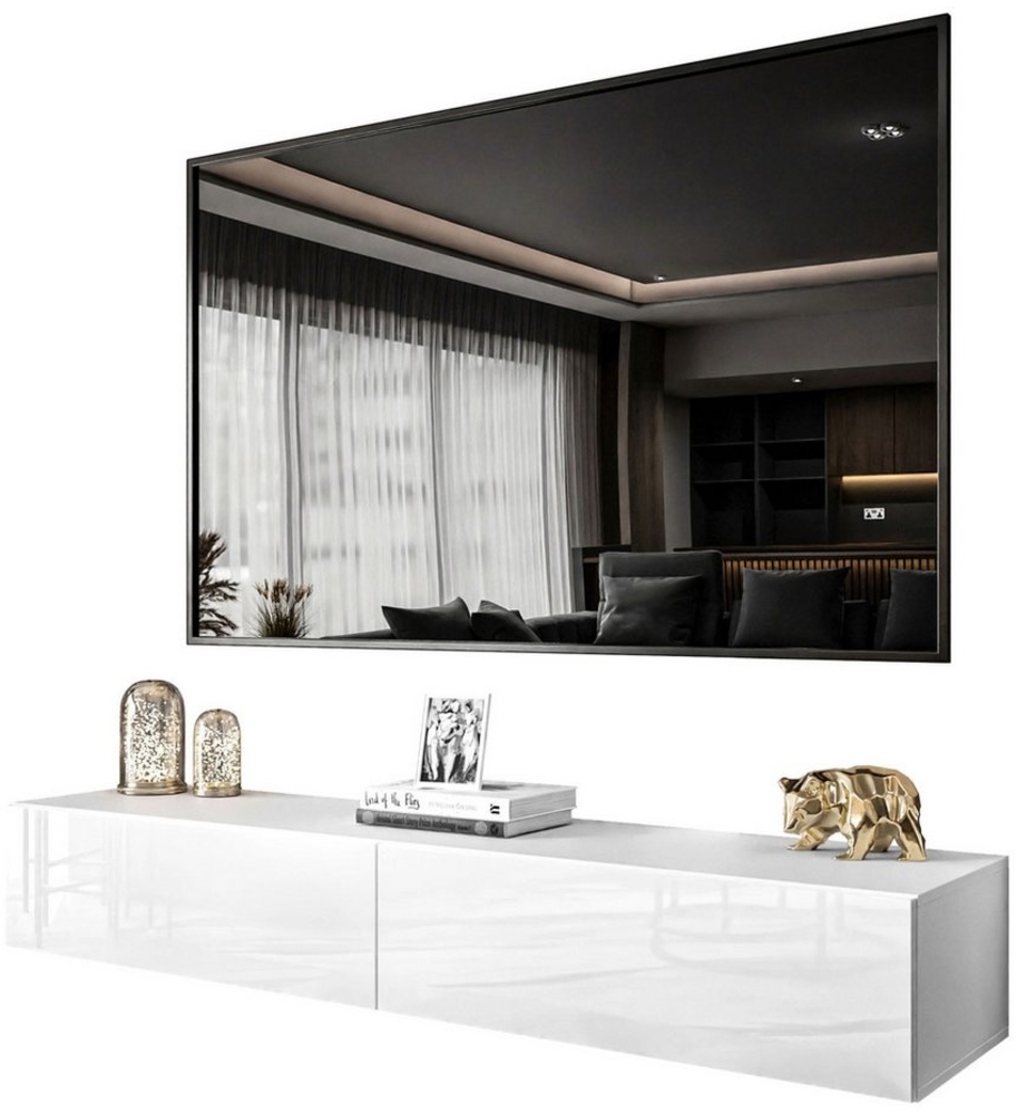 Lookway Lowboard COLETTE 175 cm Hängeschrank RTV mit LED Beleuchtung Bild 1