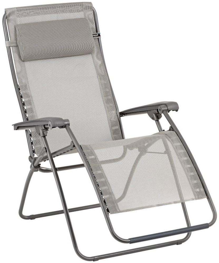 Lafuma RSXA Clip Terre Titane Relaxliege Batyline® Iso Sonnenliege LFM2055.8556 Bild 1