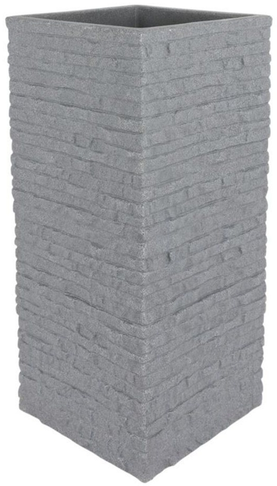 Säulentopf 60cm Blumentopf Blumenkübel Pflanzkübel Blumenkasten Ziegel Optik Bild 1