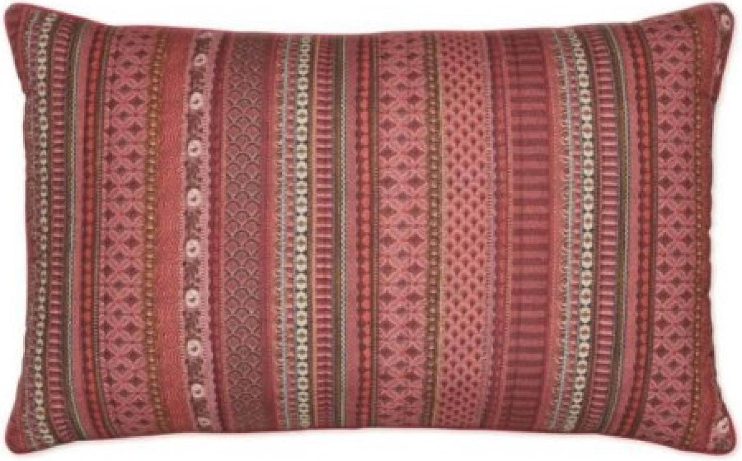 Pip Studio Zierkissen Rechteckig Ribbon Quilted Rot (40 x 60 cm) 248160 Bild 1