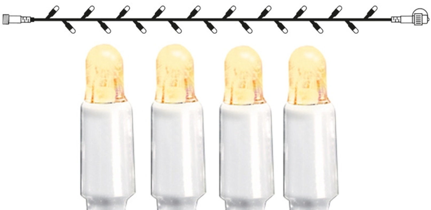 System LED "LED-Lichterkette 3m" 30 LEDs warmweiß, IP44 Bild 1