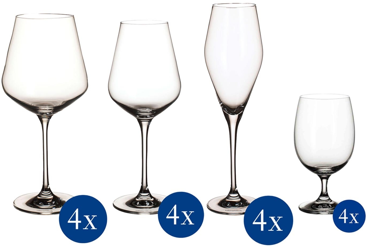 Villeroy & Boch La Divina Wein- und Sektgläser 16-tlg. Bild 1