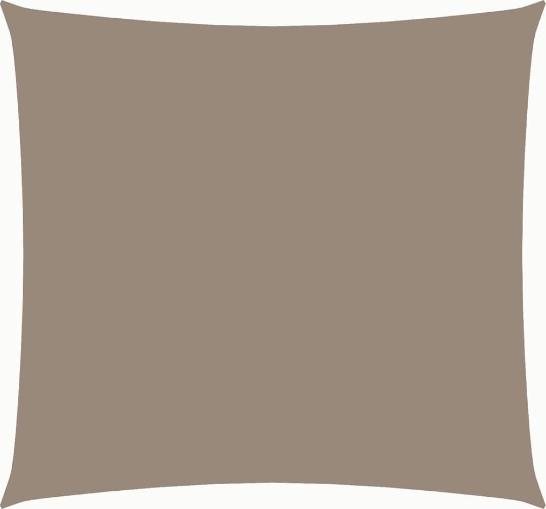 vidaXL Sonnensegel Oxford-Gewebe Quadratisch 3x3 m Taupe 135412 Bild 1