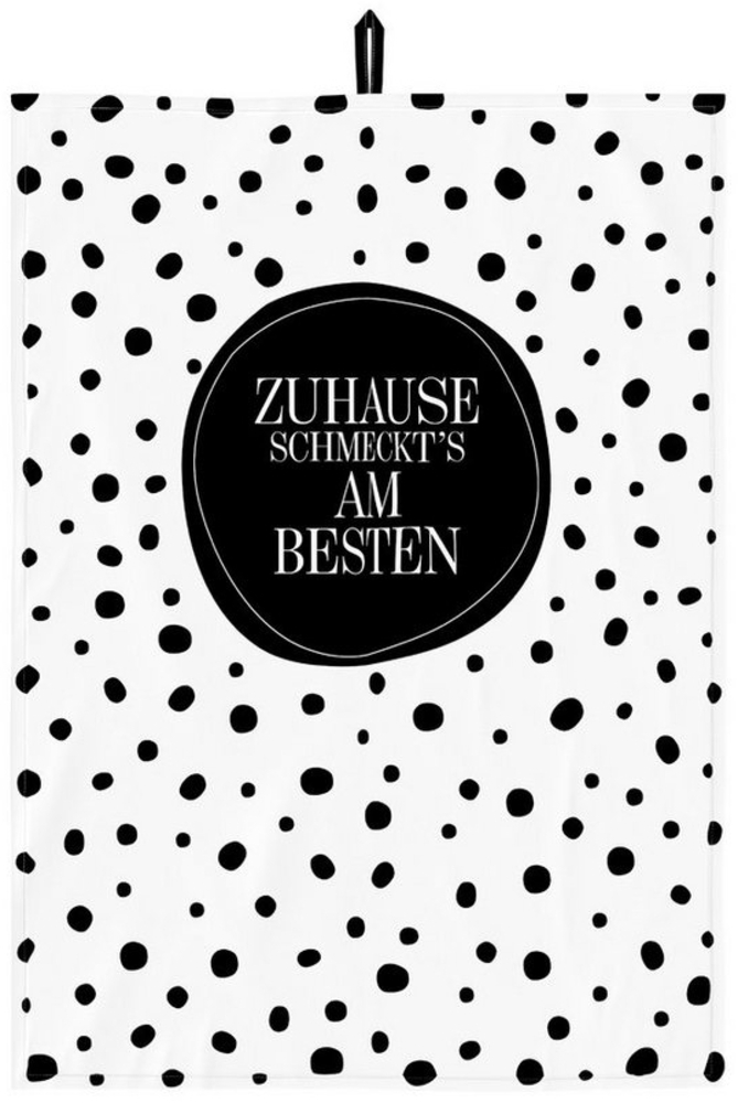 Geschirrtuch Abtrockentücher Küchenhandtuch la vida "Zuhause schmeckt´s" 385572 Bild 1