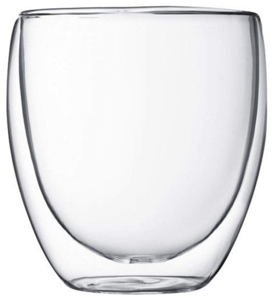 Bodum 4558-10-12 Pavina Gläser 6-er-Set 0.25 l doppelwandig, Transparent, 6 cm, 6 Bild 1