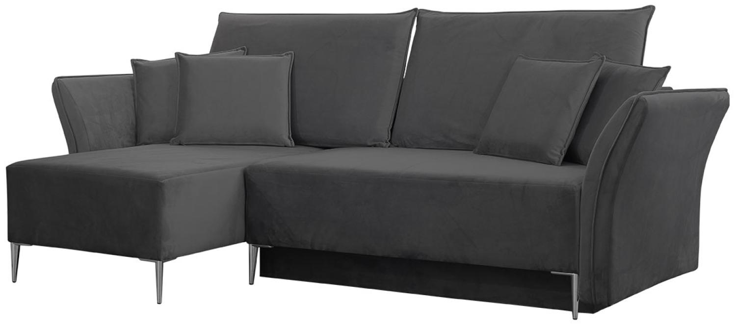 Ecksofa Mokoli (Farbe: Tiffany 19, Füße: Silber) Bild 1