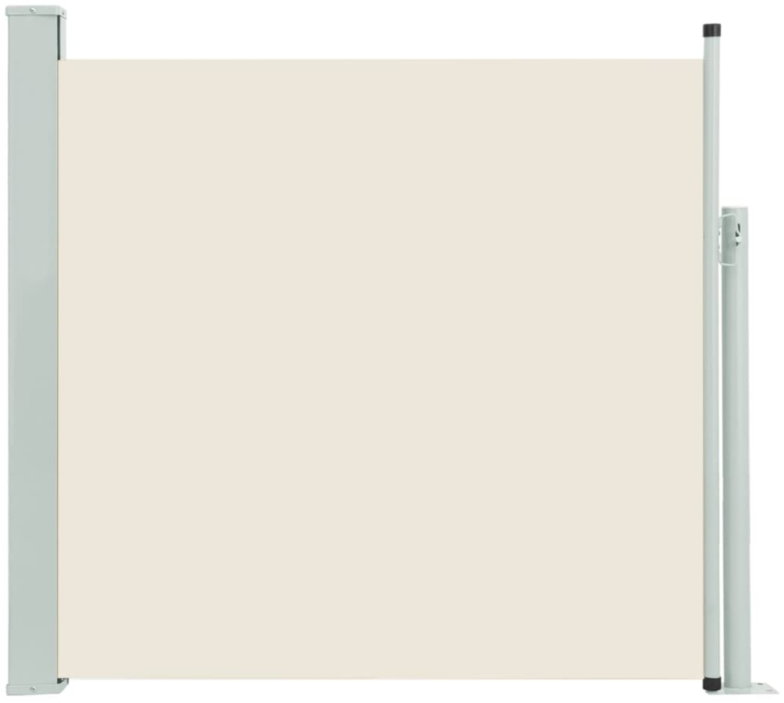 vidaXL Ausziehbare Seitenmarkise 170×300 cm Creme 48365 Bild 1