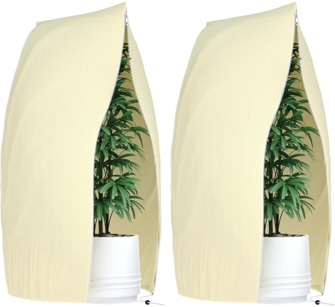 Estefanlo Winterschutz Pflanzen Kübelpflanzen 120x180cm Beige Bild 1