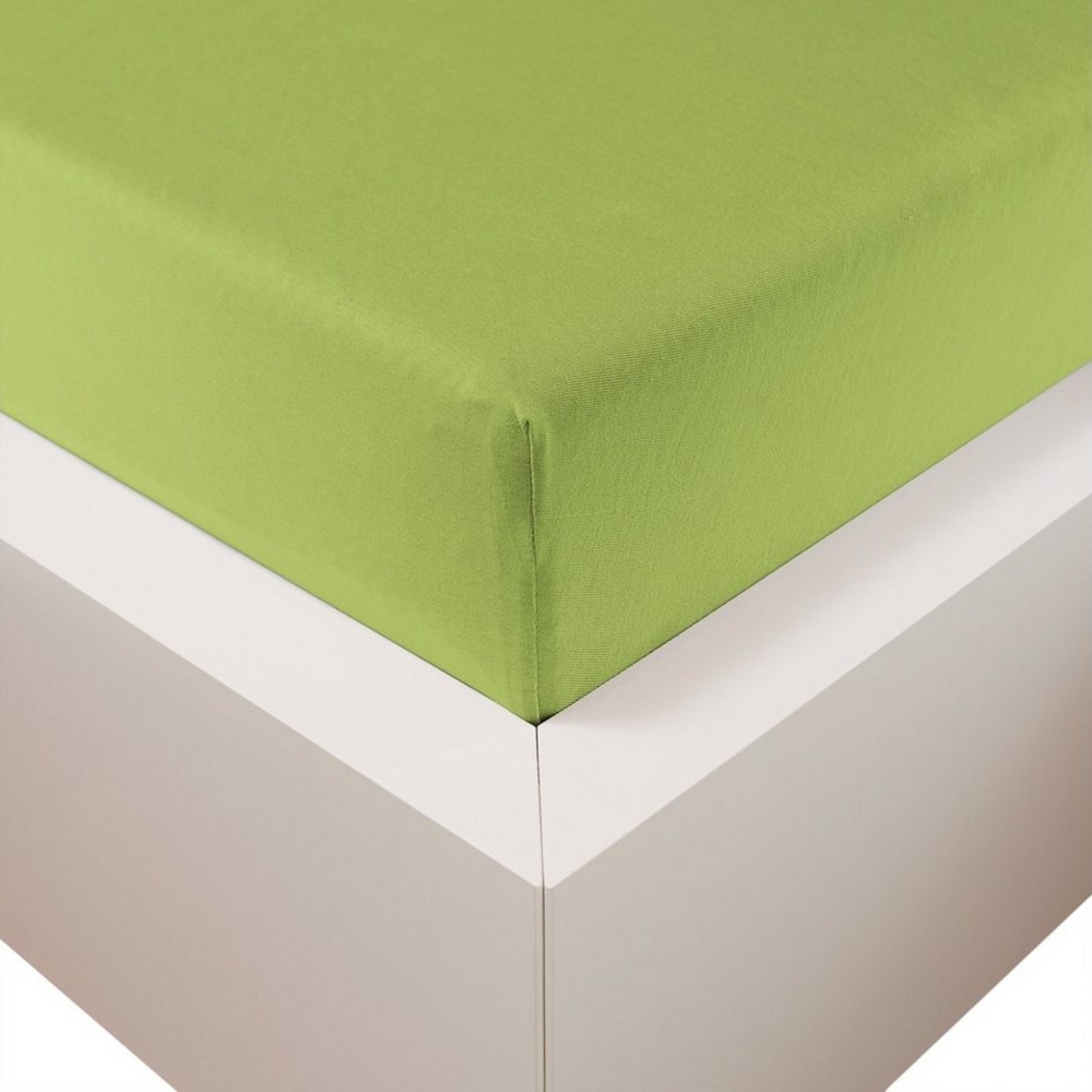 Traumschloss Spannbettlaken Premium Plus, Jersey, Gummizug: rundum, (1 Stück), 260g/m², 47,5% Mako Baumwolle, 47,5% Lyocell, 5% Elasthan Bild 1