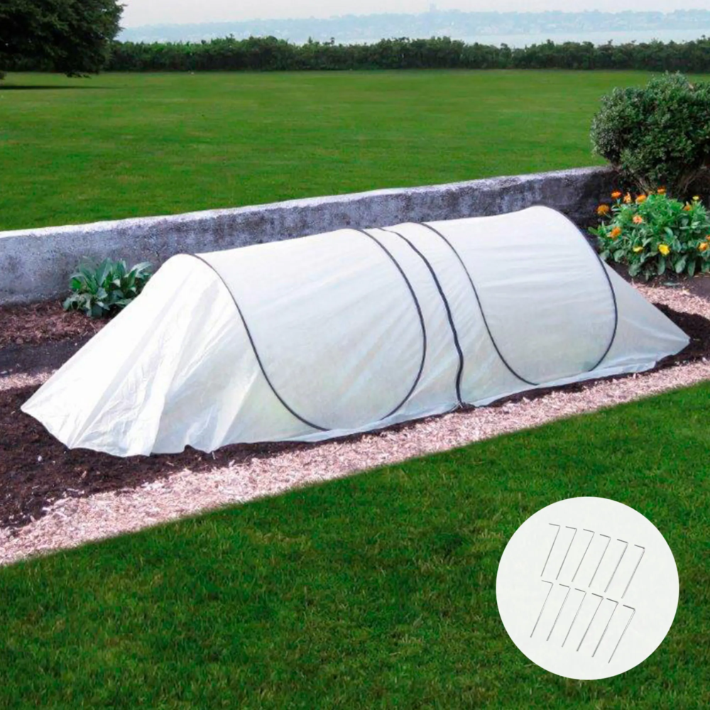 Folientunnel aus Wintervlies, modularer Winterschutz für Pflanzen Bild 1