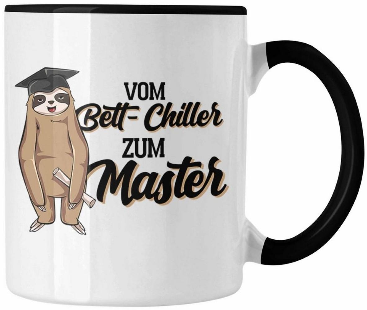 Trendation Tasse Lustige Faultier Master Tasse Vom Bett Chiller Zum Master Abschluss Pr Bild 1