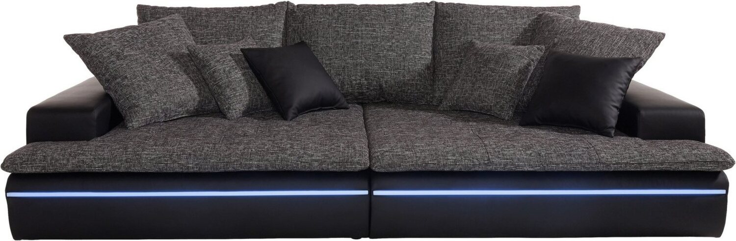 INOSIGN Big-Sofa Haiti, wahlweise mit Kaltschaum (140kg Belastung/Sitz) und RGB-Beleuchtung Bild 1