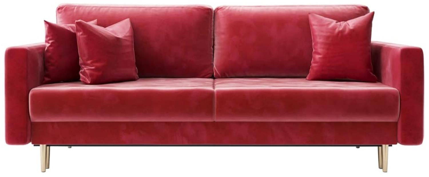 Selsey Valico Sofas, Rot, 230 Bild 1