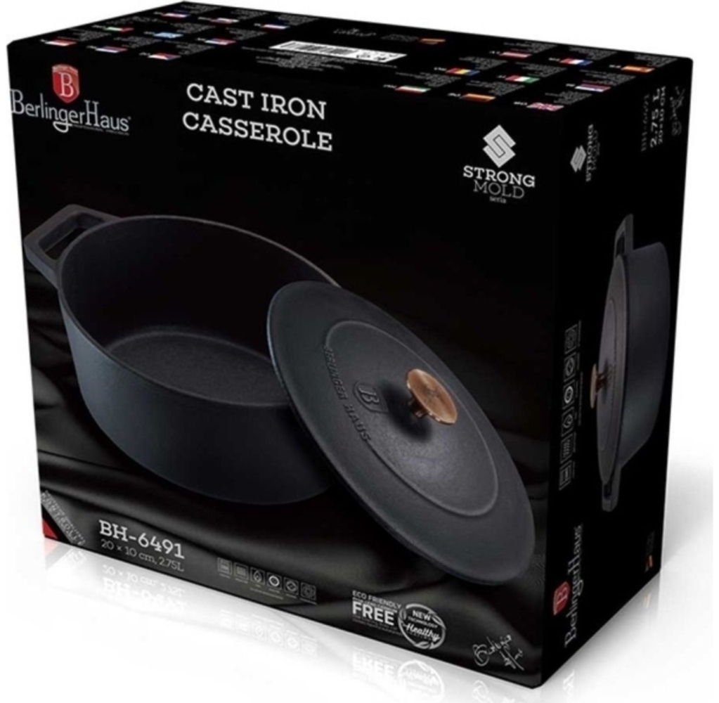 Berlinger Haus Berlinger Haus Gusseisentopf 20cm 2,7l 8012 Bild 1