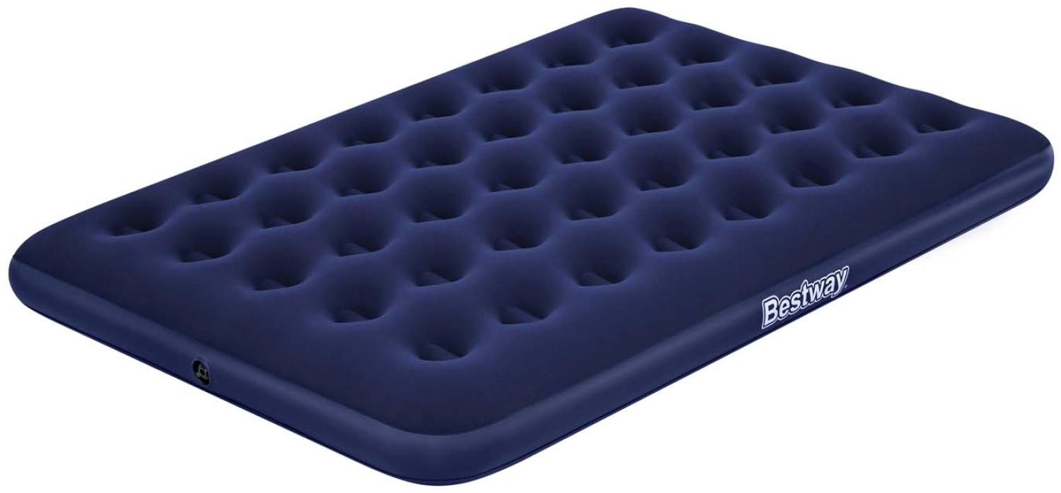 Bestway 'Luftbett Double 191 x 137 x 22 cm', blau, max. belastbar bis 300 kg Bild 1