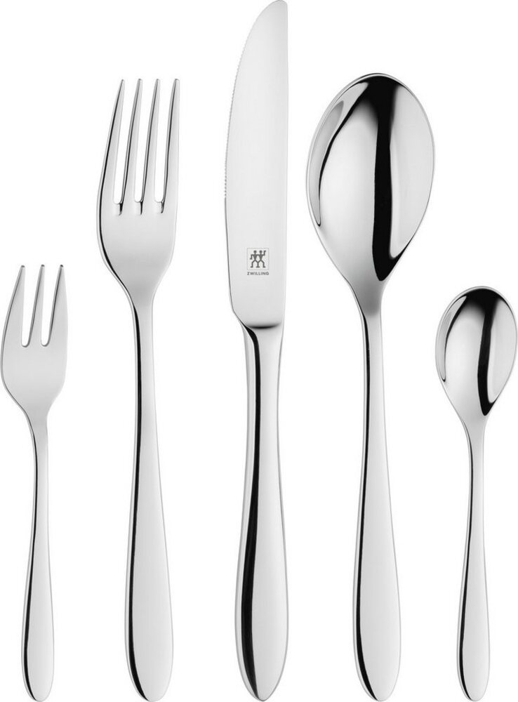 Zwilling Besteck-Set STYLE (30-tlg), 6 Personen, Edelstahl 18/10, rostfreier Edelstahl 18/10, poliert, spülmaschinengeeignet Bild 1