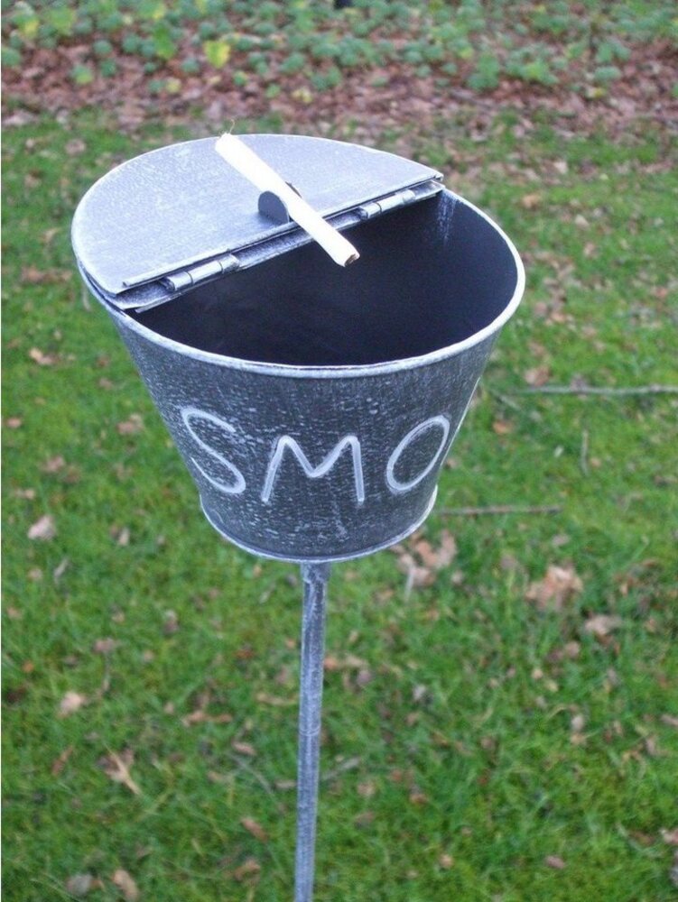 Deko-Impression Aschenbecher Praktischer, dekorativer Gartenstab, Ascher, Aschenbecher, Raucher Bild 1
