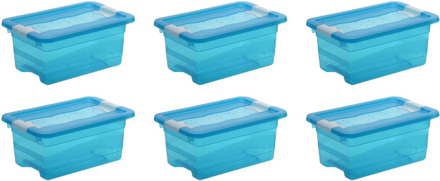 keeeper Aufbewahrungsbox cornelia (Set, 6 St), mit Deckel, Schiebeverschluss Bild 1