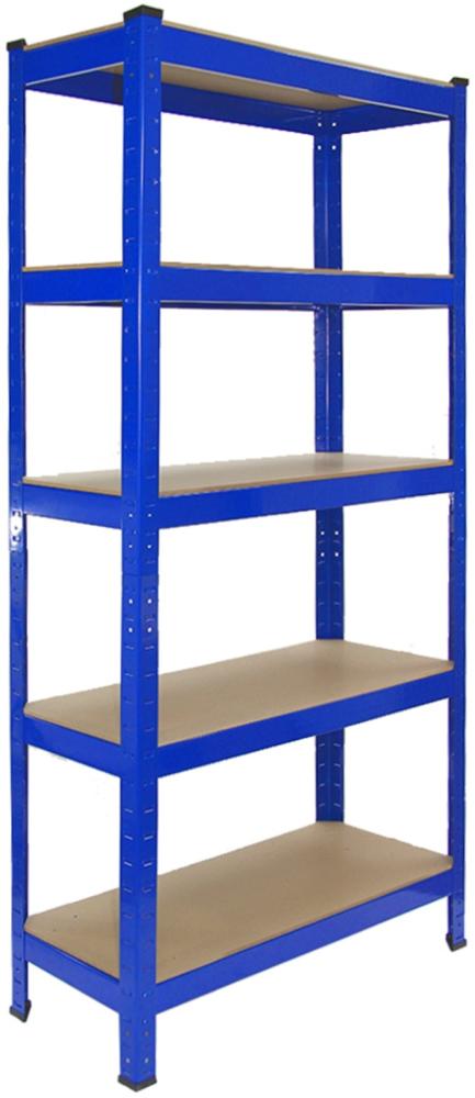 2 x Monster Racking T-Rax 75cm Lagerregal Blau Bild 1