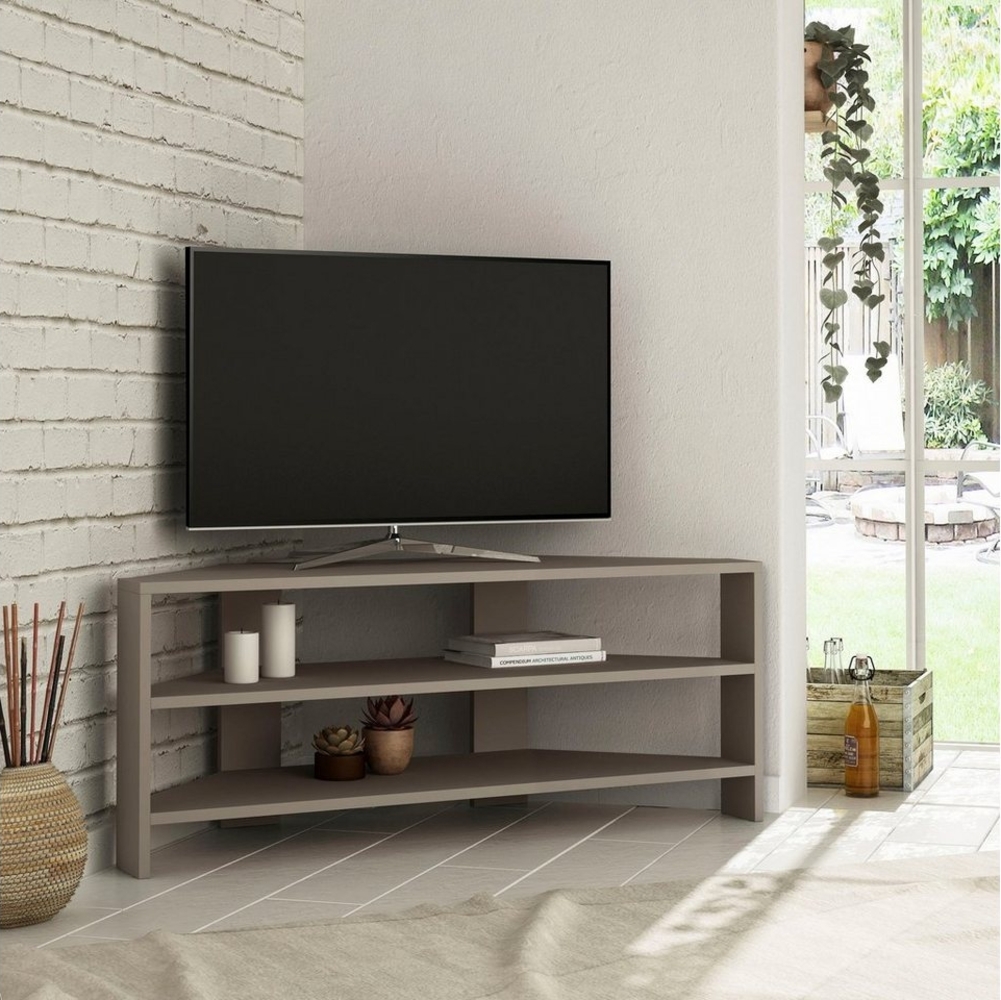 Decortie TV-Schrank Thales (1 set) Modernes Eck-Fernsehgerät Multimedia-Center, 110 x 36 x 45 cm Bild 1