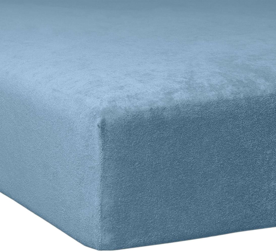 Traumschlaf Flausch Biber Boxspring Matratzen Spannbettlaken, Korn, 180x200 cm Bild 1