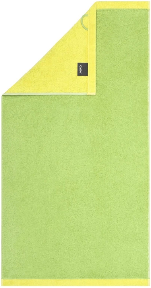 Cawö Handtücher Lifestyle Splash Doubleface|Seiflappen 30x30 cm| pistazie-lemon Bild 1