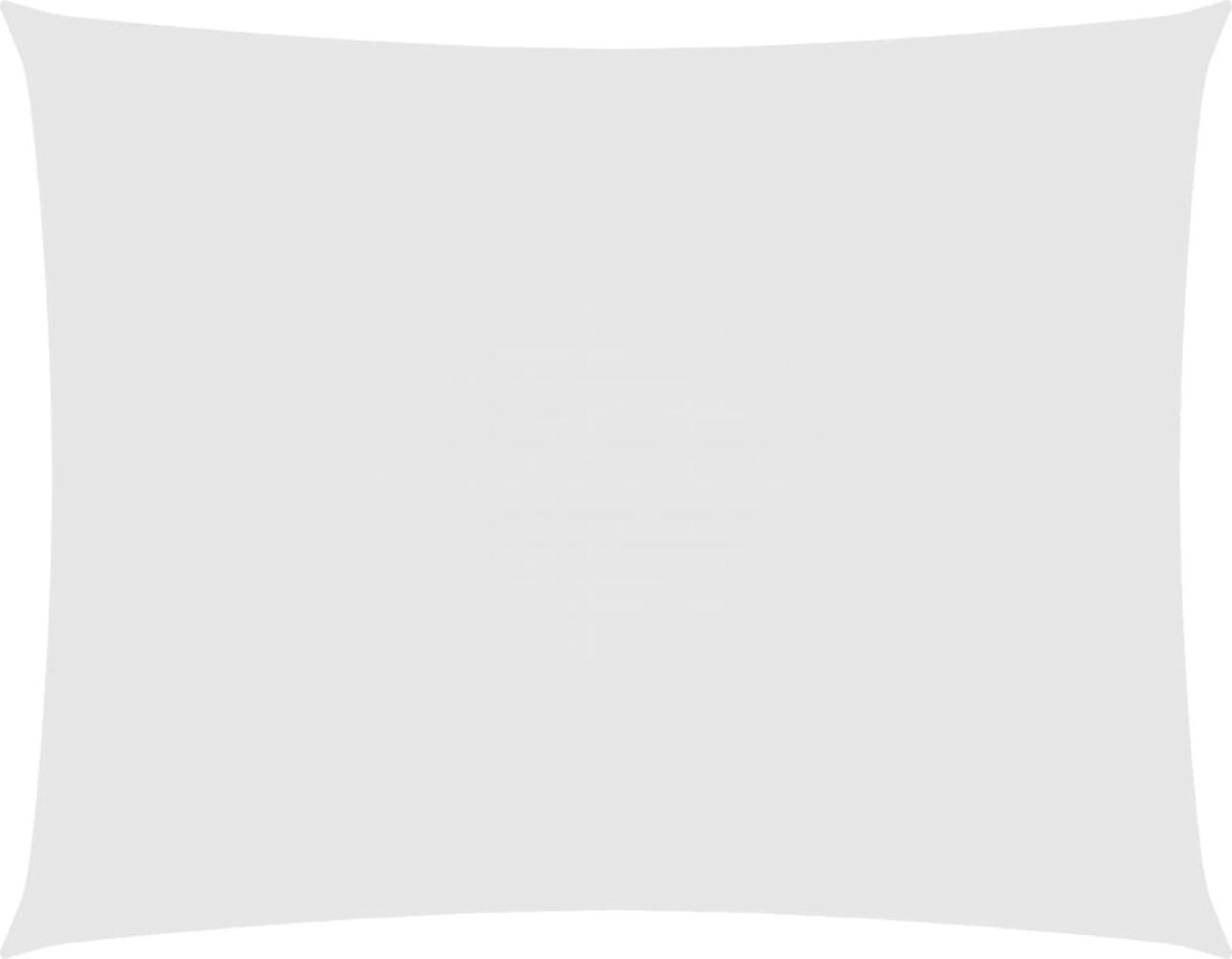 vidaXL Sonnensegel Oxford-Gewebe Rechteckig 5x7 m Weiß 135275 Bild 1