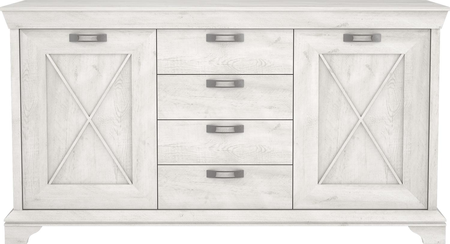 Sideboard KASHMIR Pinia weiß Bild 1