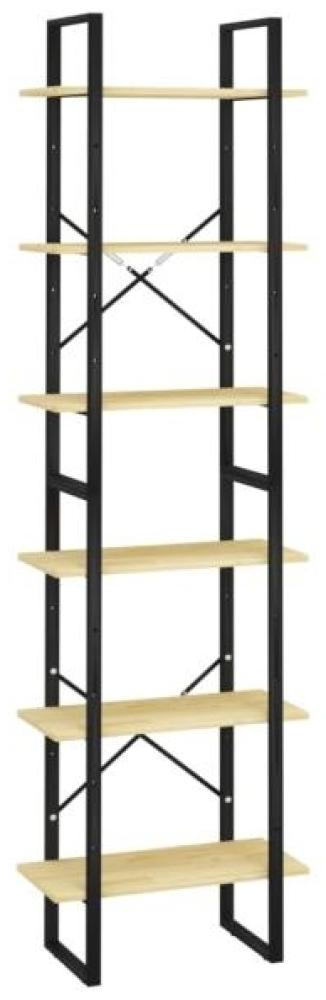 vidaXL Lagerregal 60x30x210 cm Massivholz Kiefer 806522 Bild 1