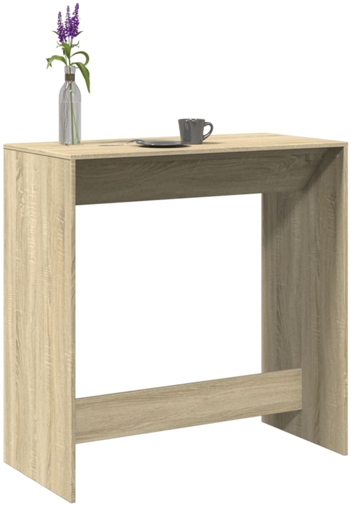 vidaXL Bartisch Sonoma-Eiche 102x50x103,5 cm Holzwerkstoff 854429 Bild 1